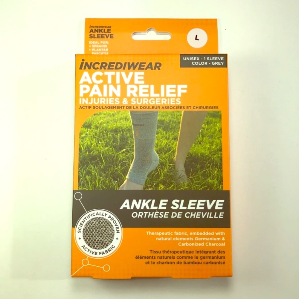 Incrediwear Pain Relief Ankle Sleeve L
